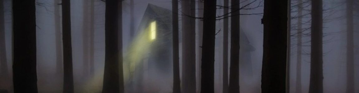 Das alte Haus in Wald